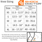 Shock Doctor Knee Stabilizer with Flexible Knee Stays - Black Shock Doctor