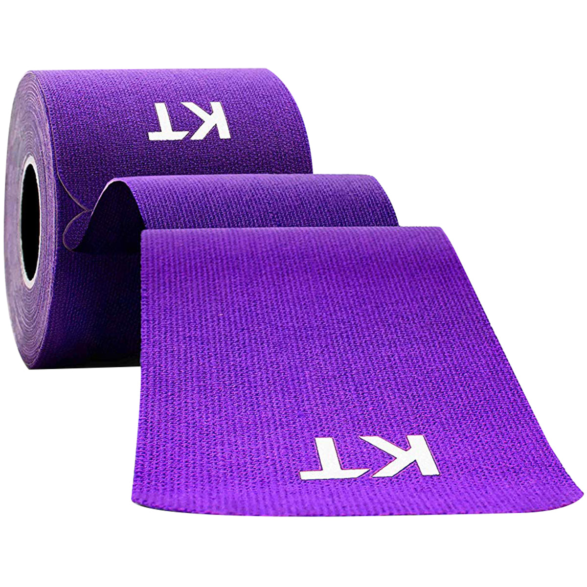 KT Tape Cotton 10" Precut Kinesiology Therapeutic Sports Roll, 20 Strips, Purple KT Tape