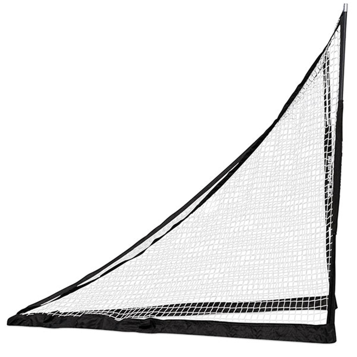 Champion Sports 6' x 6' Steel Frame Rhino Flex Lacrosse Goal - Black - Forza Sports