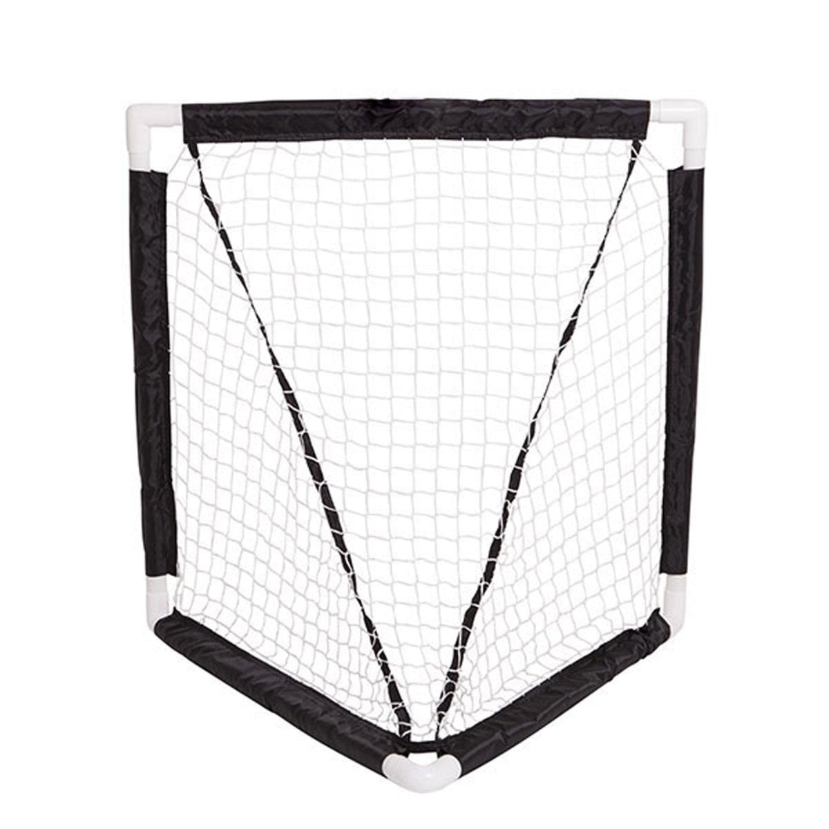 Champion Sports Mini 3' x 3' Lacrosse Goal - Black/White - Forza Sports
