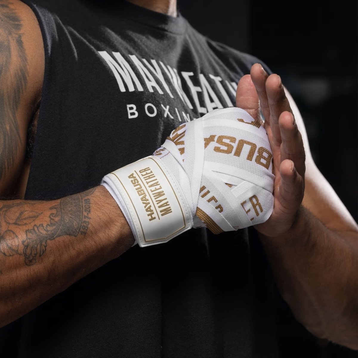 Hayabusa Mayweather 180" Deluxe Hand Wraps - Forza Sports