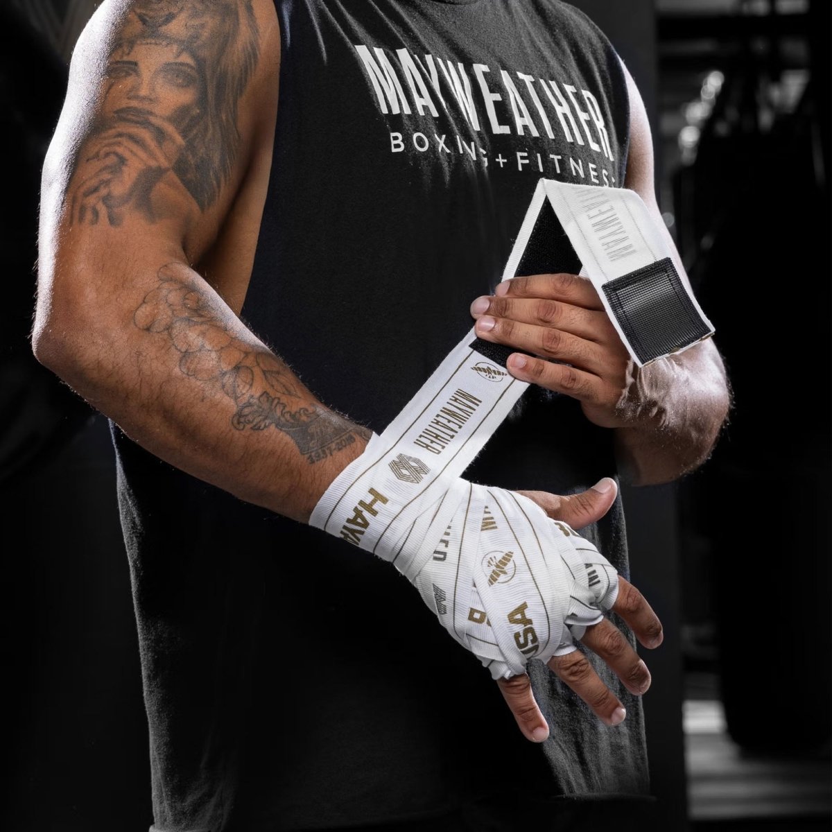 Hayabusa Mayweather 180" Stretch Hand Wraps - Forza Sports