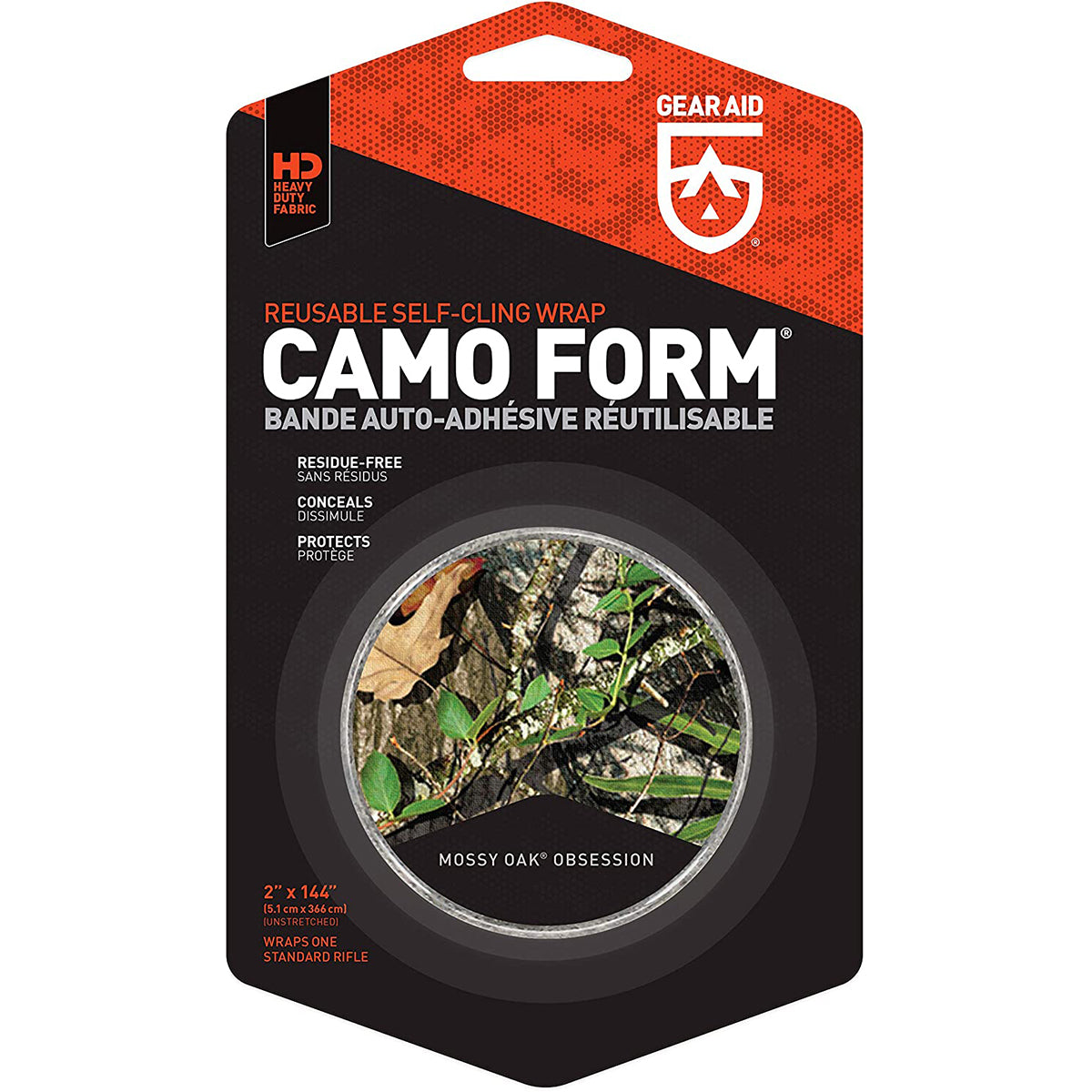 McNett Tactical Camo Form Protective Mossy Oak Obsession Fabric Tape Gear Aid