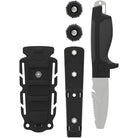 Gear Aid 3" Tanu Dive and Rescue Blunt Tip Fixed Knife with B.C.D. Adaptor Gear Aid