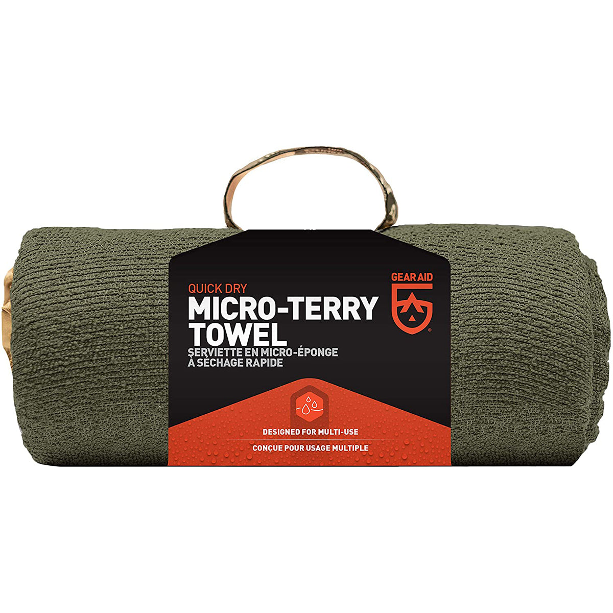 McNett Tactical Micro-Terry Ultra Compact Large Towel Gear Aid