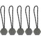 Gear Aid Reflective Replacement Zipper Pulls - 5-Pack Gear Aid