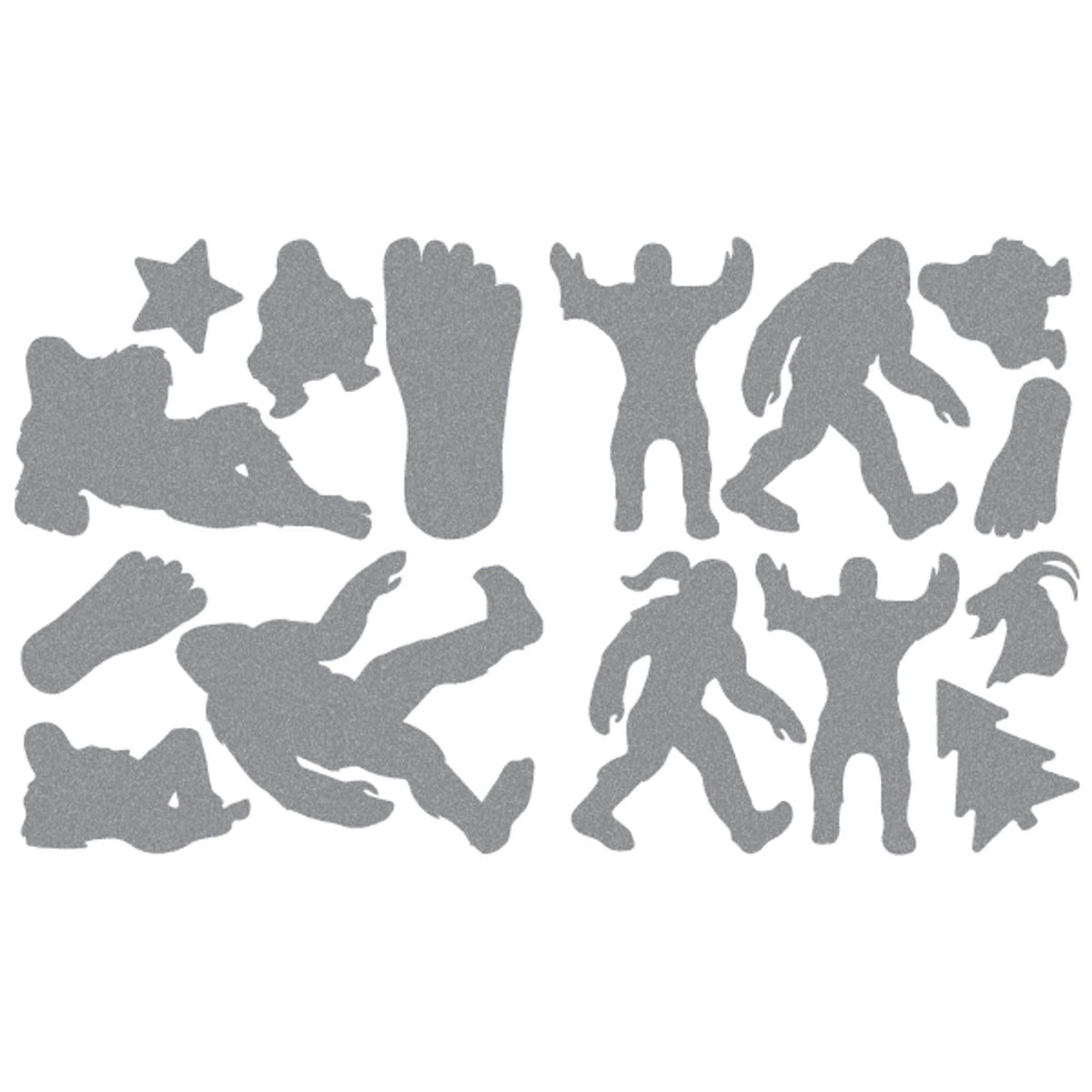 Gear Aid 20" Tenacious Tape No - Sew Peel and Stick Sasquatch Gear Patches - Forza Sports