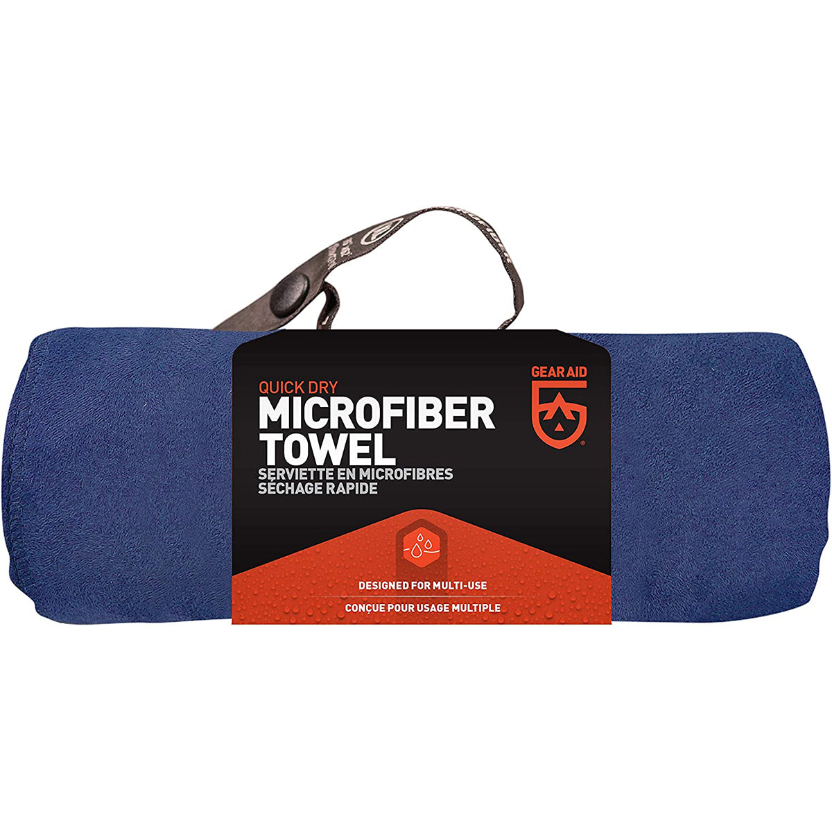 McNett Tactical Microfiber Ultra Compact Towel - Navy Blue Gear Aid