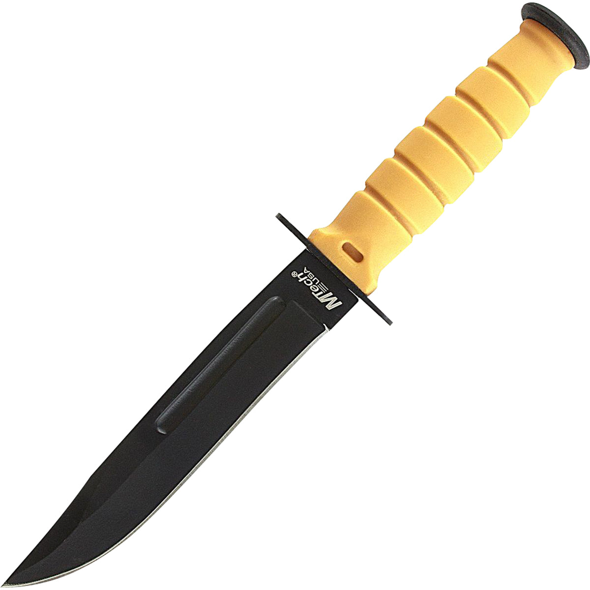 MTech USA Tactical Kabai Fixed Blade Bowie Neck Knife, 6" Overall, Tan, MT-632DT M-Tech