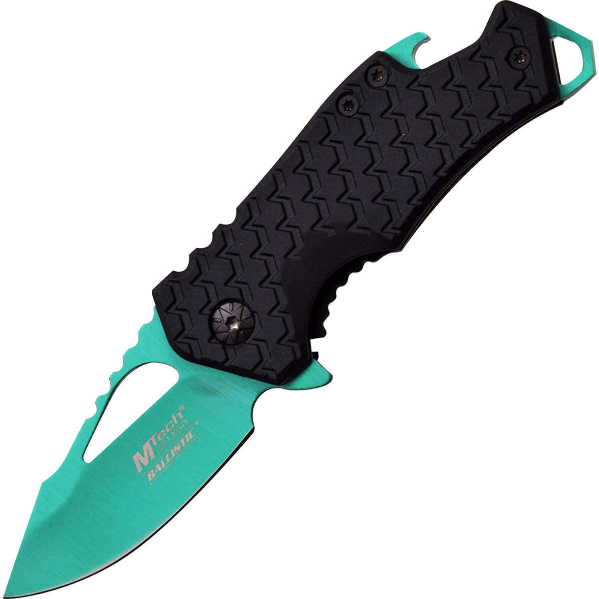 MTech USA Framelock Spring Assisted Folding Knife, 2.25" Green Blade, MT-A882GN M-Tech