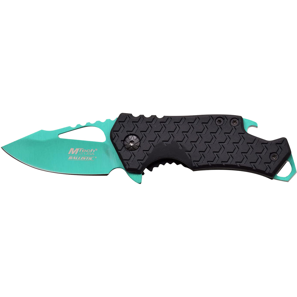 MTech USA Framelock Spring Assisted Folding Knife, 2.25" Green Blade, MT-A882GN M-Tech