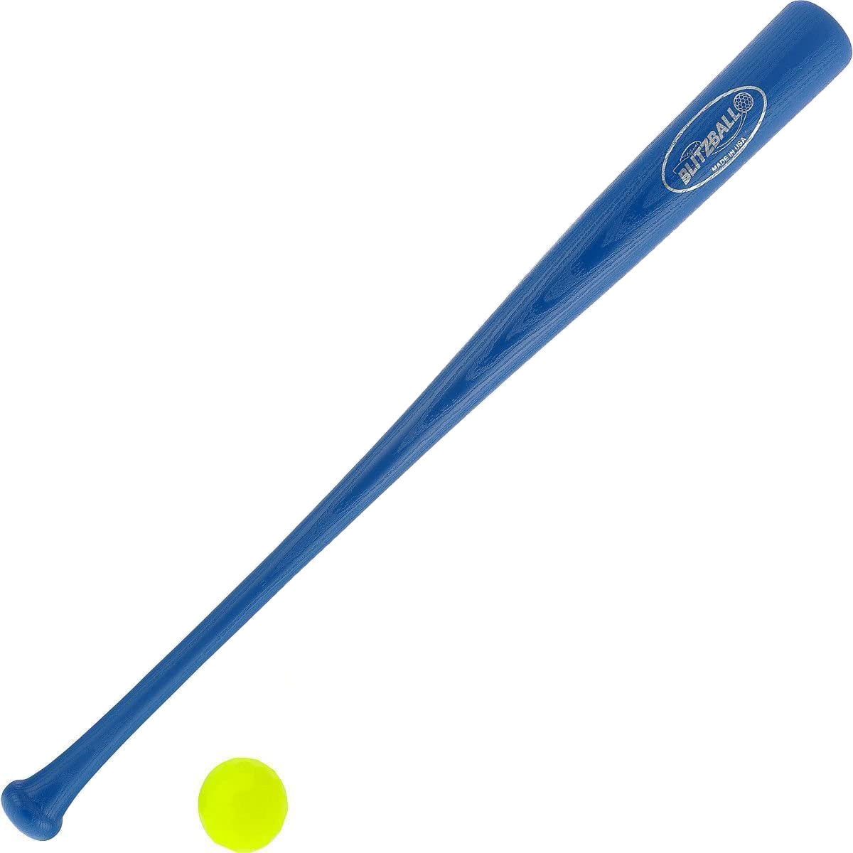Blitzball "The Ultimate Backyard Baseball" Curve Training Plastic Ball & Bat Set Blitzball