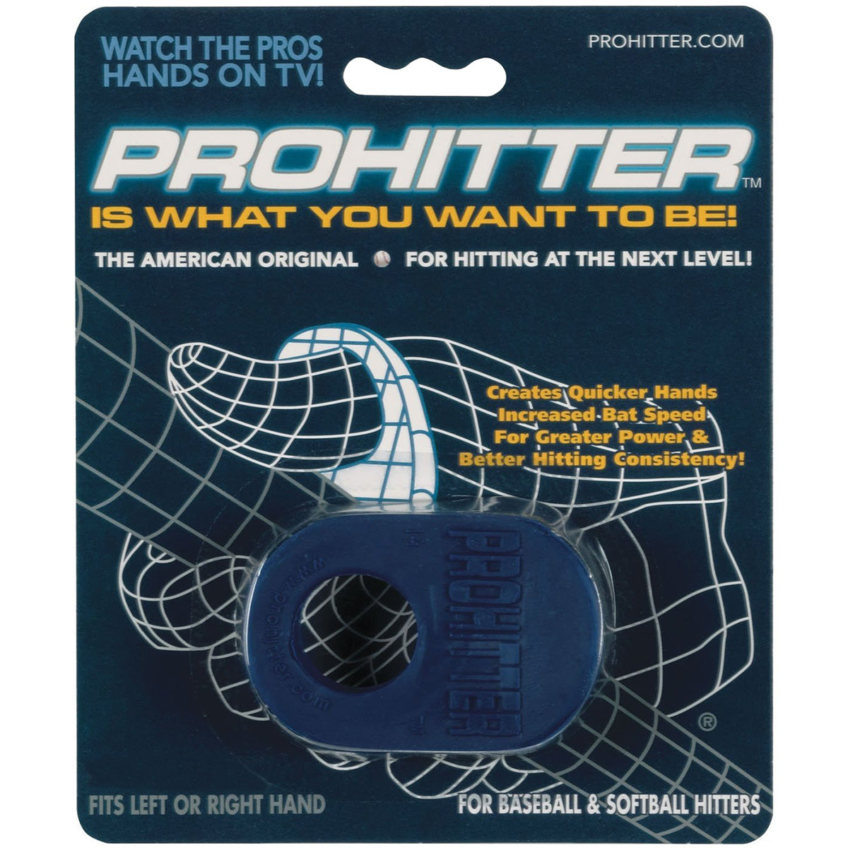 ProHitter Baseball and Softball Batting Grip Training Aid ProHitter