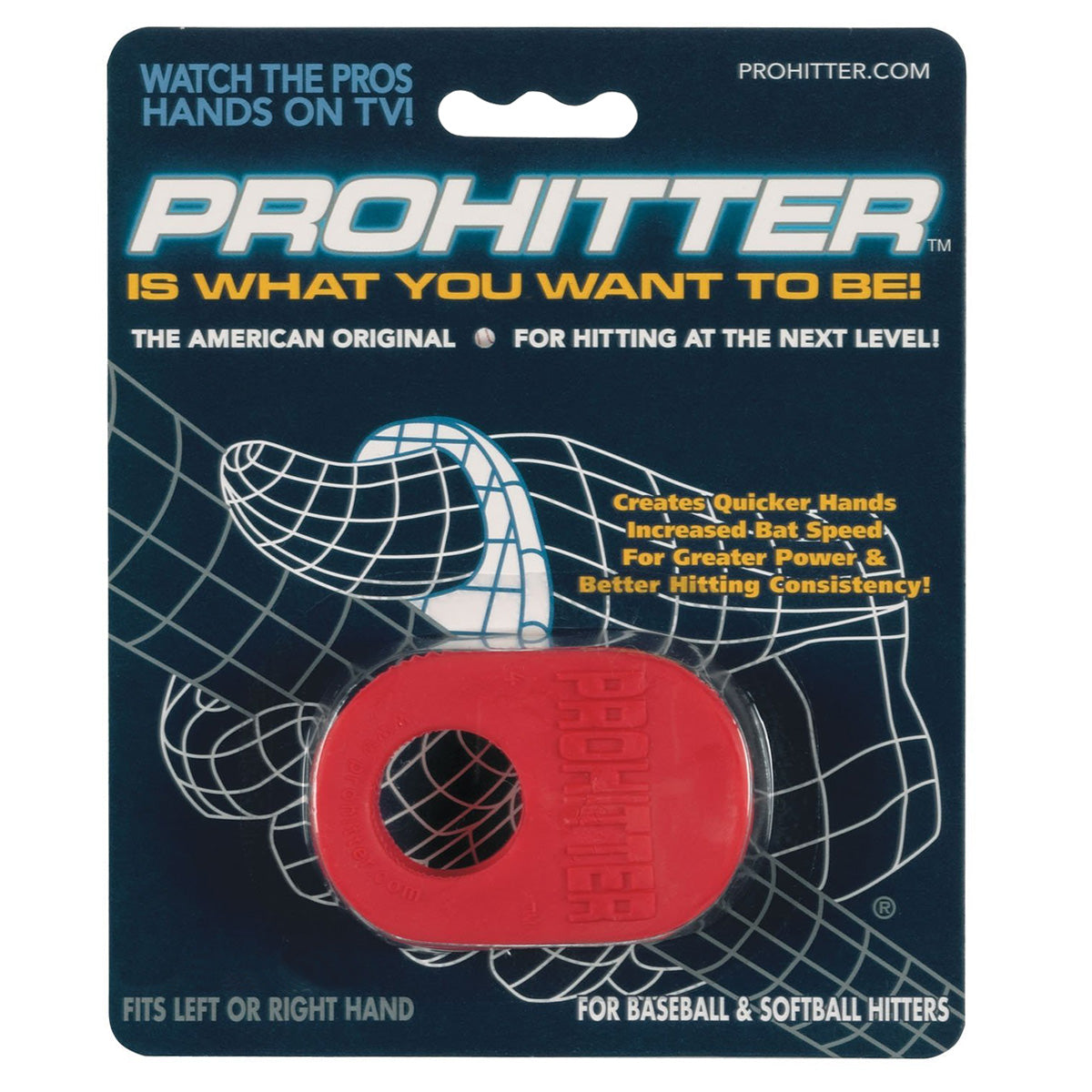 ProHitter Baseball and Softball Batting Grip Training Aid ProHitter