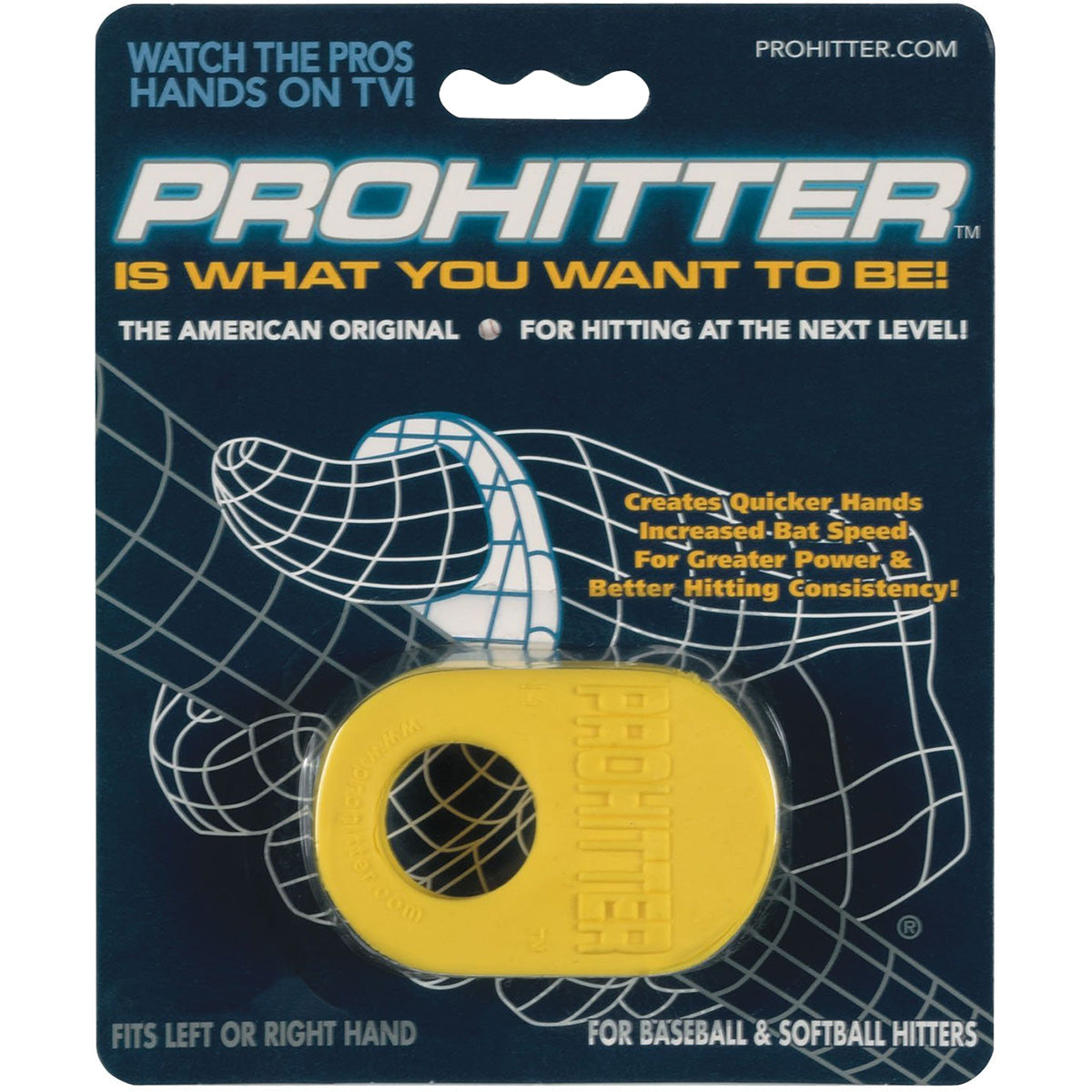 ProHitter Baseball and Softball Batting Grip Training Aid ProHitter