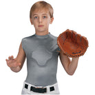 Markwort Youth Heart-Gard Protective Compression Body Shirt - Gray Heart-Gard