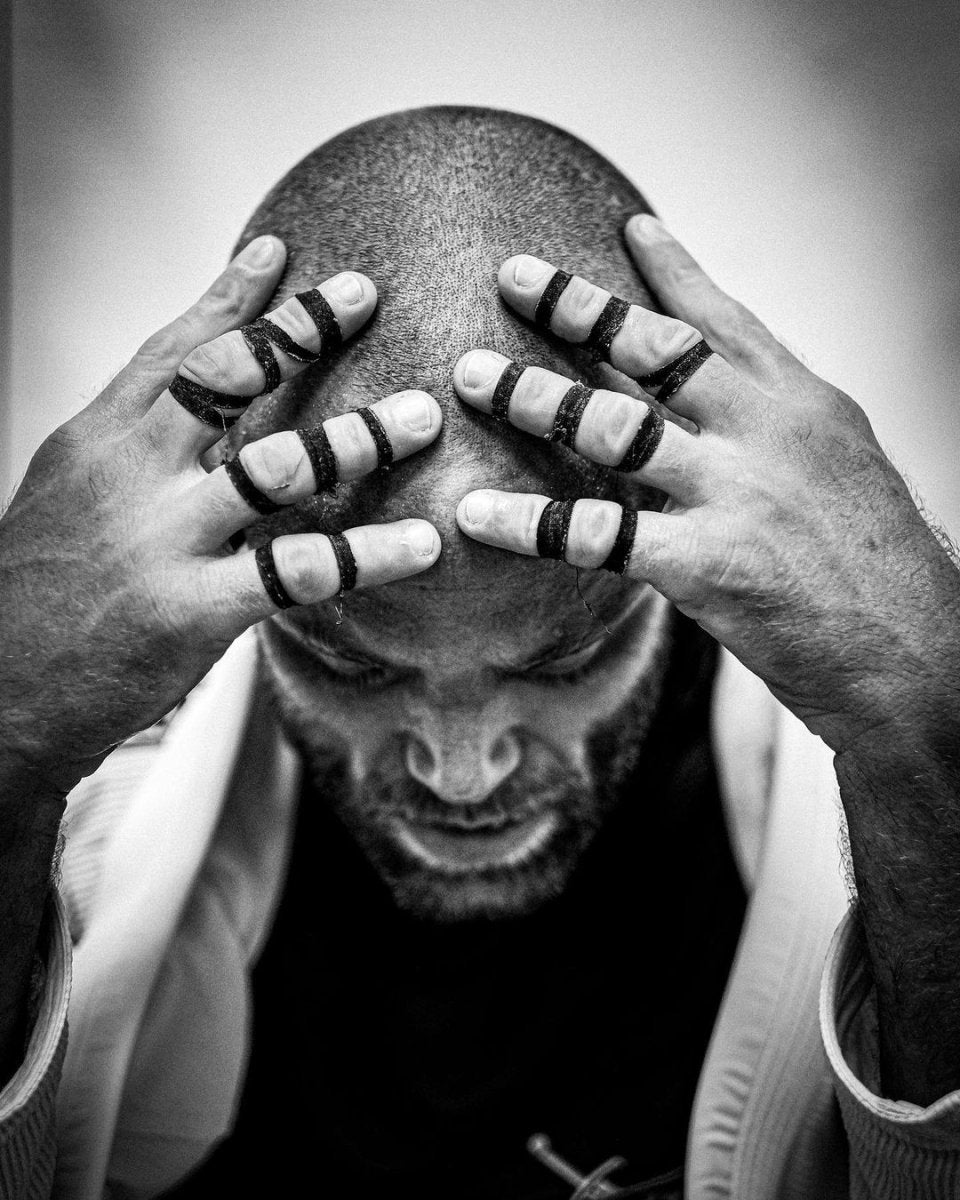 Monkey Tape 4 - Pack (0.2”, 0.3”, 0.4”, or 0.5”) x 15yds Premium Jiu Jitsu Sports Athletic Finger Tape - for BJJ, Grappling, Crossfit, MMA, & Judo - Forza Sports