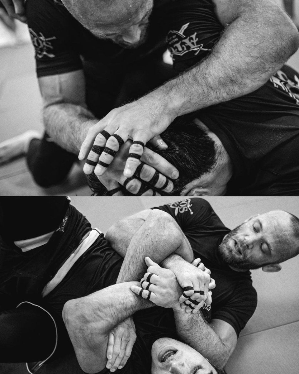 Monkey Tape 4 - Pack (0.2”, 0.3”, 0.4”, or 0.5”) x 15yds Premium Jiu Jitsu Sports Athletic Finger Tape - for BJJ, Grappling, Crossfit, MMA, & Judo - Forza Sports