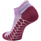 Balega Silver No Show Performance Running Socks - Bright Lilac/Wildberry - Forza Sports