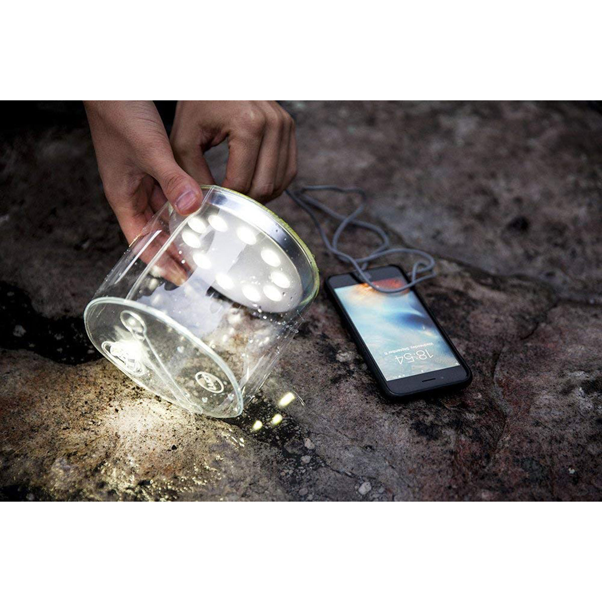 MPOWERD Luci Pro Outdoor 2.0 Waterproof Inflatable Solar Light w/ Mobile Charger MPOWERD