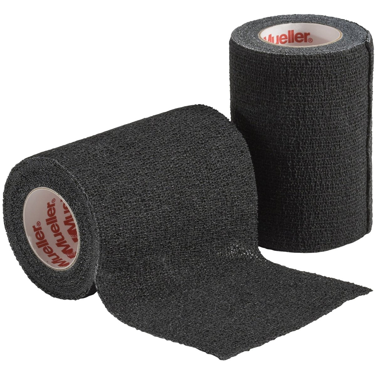 Mueller Sports Medicine Self - Adhering Sports Wrap - 3" x 6 yd - Black - Forza Sports