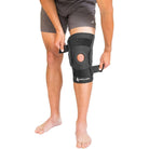 Mueller Hinged Wraparound Knee Support Brace - Black Mueller Sports Medicine