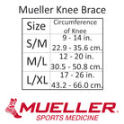 Mueller Hinged Wraparound Knee Support Brace - Black Mueller Sports Medicine