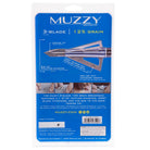 Muzzy 3 - Blade Screw - In Broadhead 6 - Pack - 125 Grain - Forza Sports