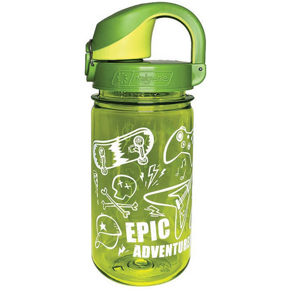 Nalgene Kid's Sustain 12 oz. On The Fly Water Bottle - Green Epic Nalgene