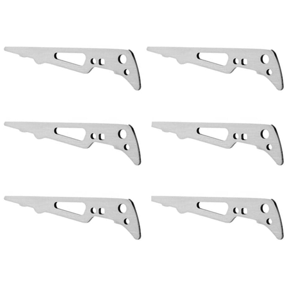 New Archery Products Killzone 100 Grain 2" Original Trophy Tip Replacement Blades, 6 Pack - Forza Sports