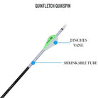 New Archery Products Quikfletch 2″ Quikspin 4 Vane - Forza Sports