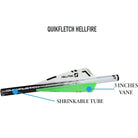 New Archery Products Quikfletch Hellfire 3" - Forza Sports