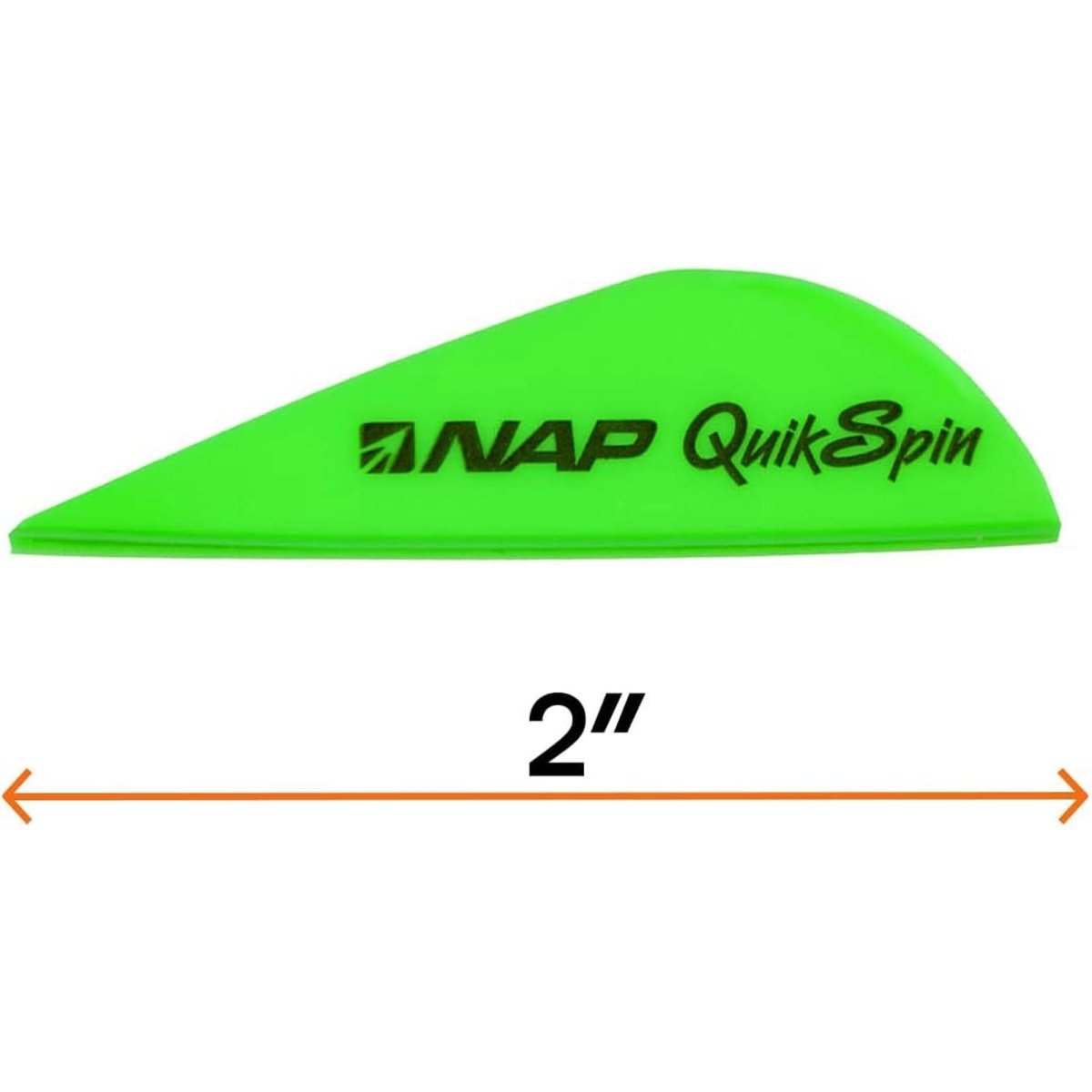 New Archery Products Quikspin Vane 2" - Green, 36 Pack - Forza Sports