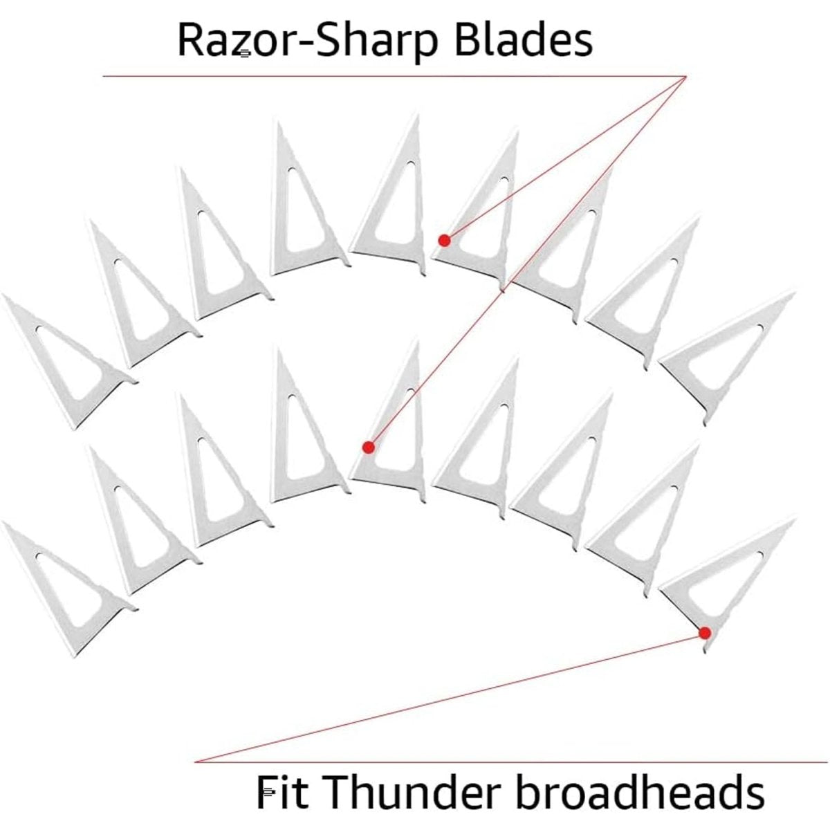 New Archery Products Thunderhead Replacement Blades - Forza Sports