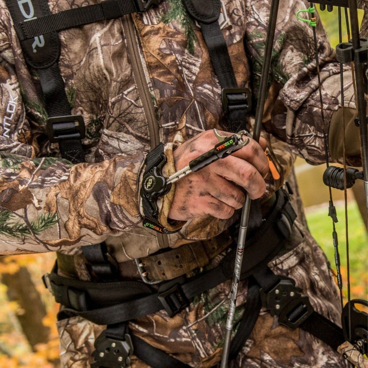 Truglo Nitrus™ Dual-Jaw Archery Release - Black - Forza Sports