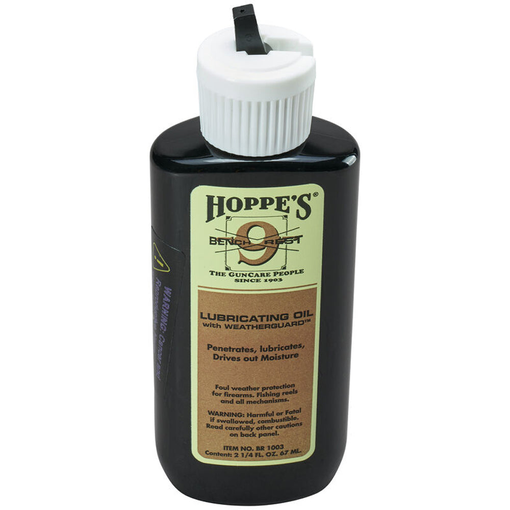 Hoppe's 2.25 oz. Bench Rest Lubricating Oil with Weatherguard Hoppe's
