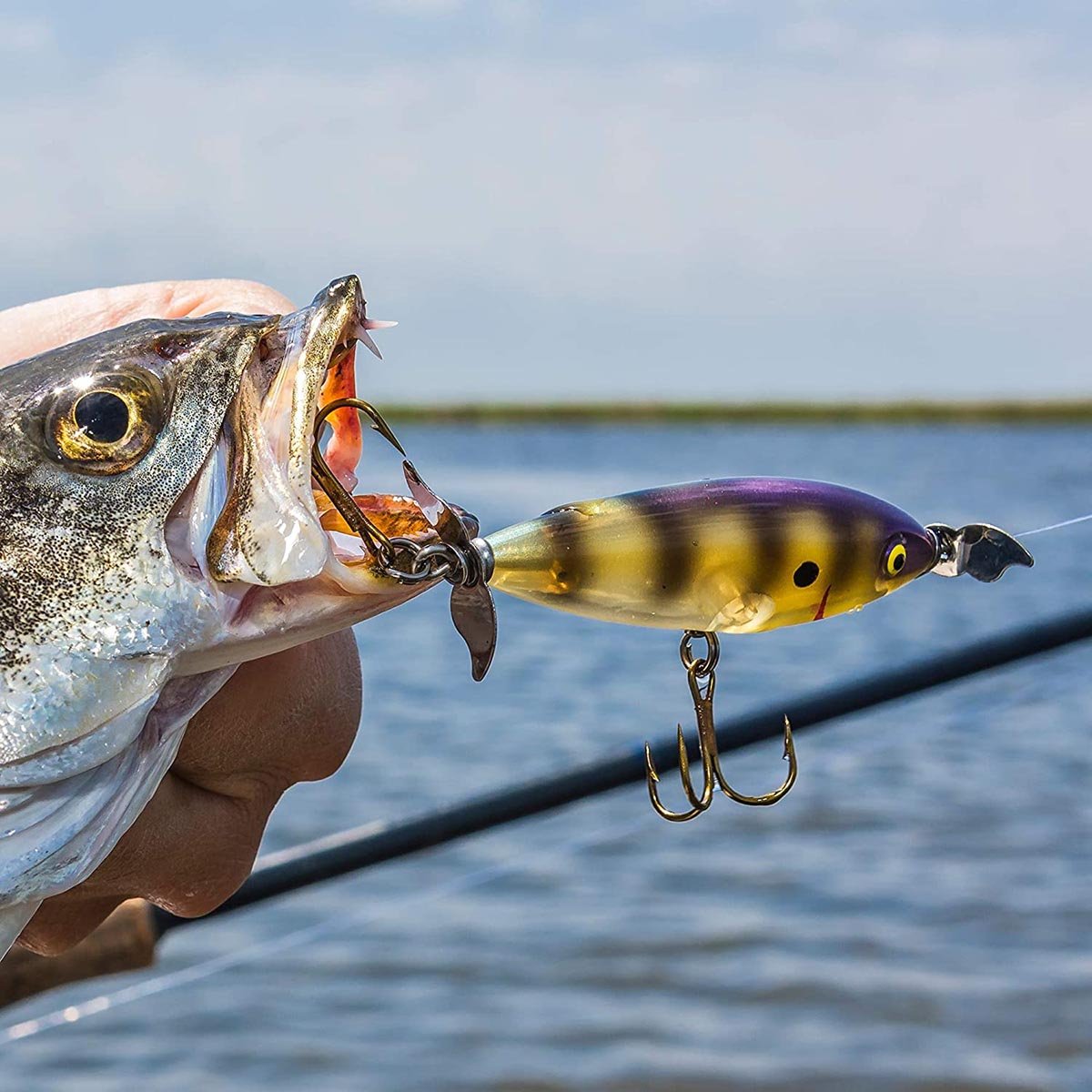 fishing controlled descent lures Hercules Multi Jointed Bionic Lures Freshwater Saltwater HERCULES Fishing Tackle grade hard bait body and premium internal hardware including split rings Jackson USA - G-Control 20/28