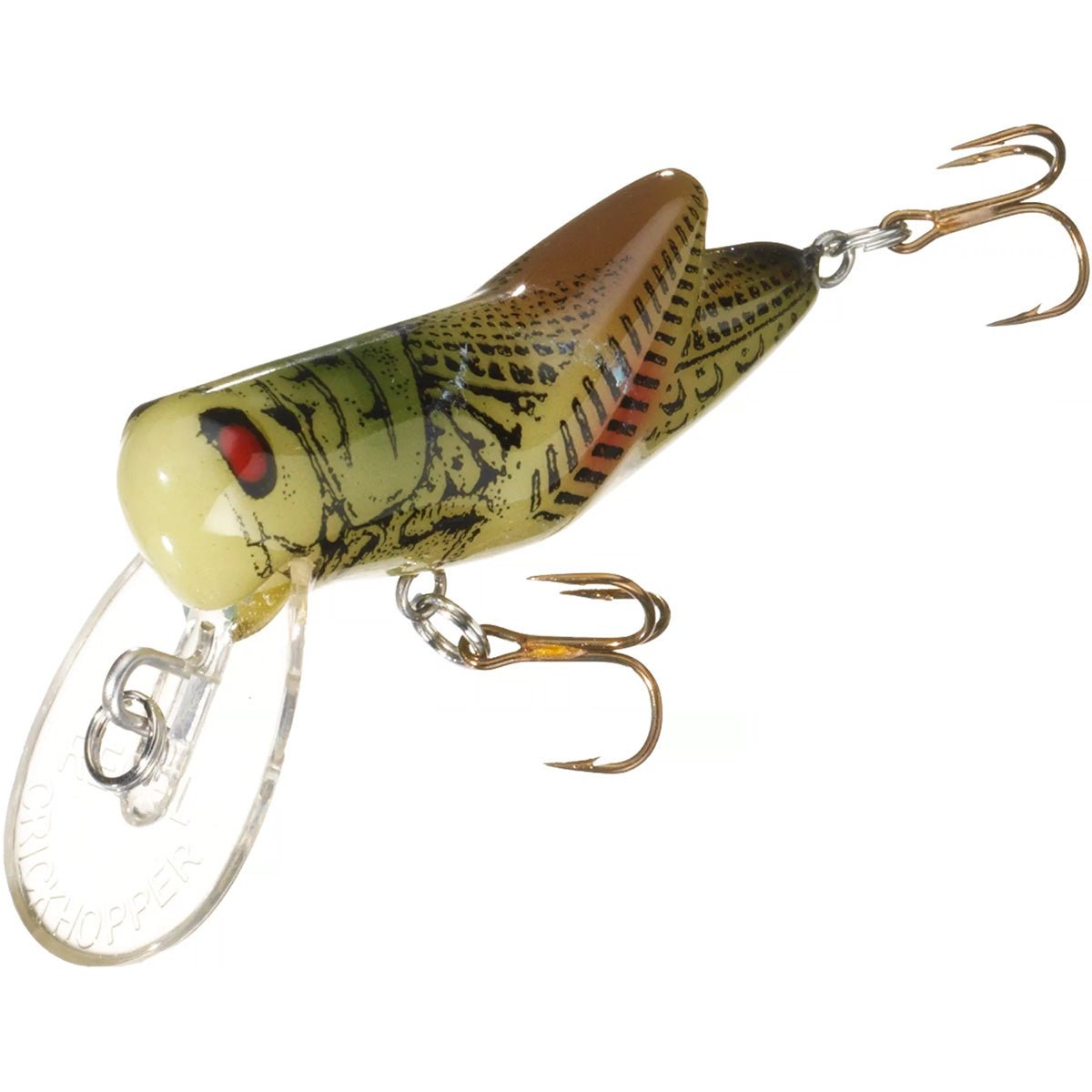 crickhopper fishing lures Rebel Backed by two razor Rebel Crickhopper - Black Cricket