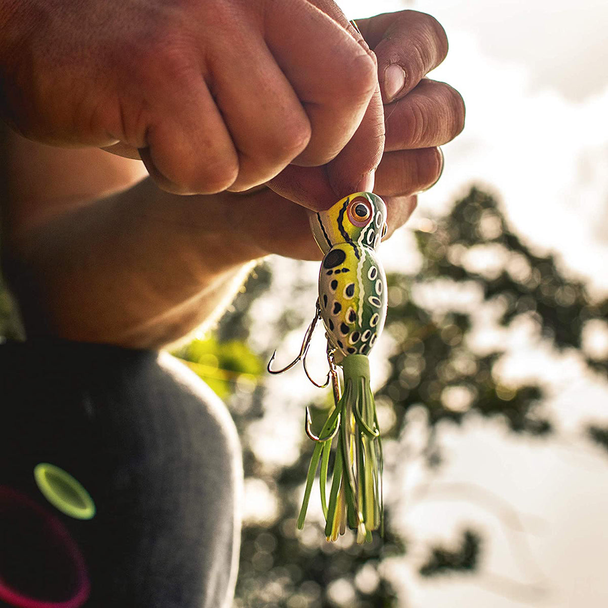 arbogast hula popper fishing lure Arbogast Hula Popper 1/4 oz