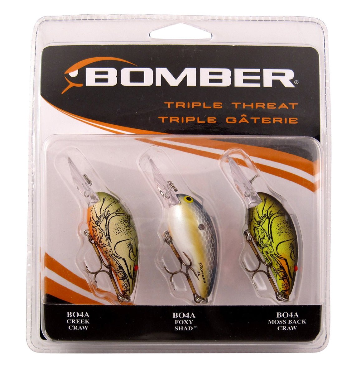 Bomber Triple Threat 1/4 oz Fishing Lures - Forza Sports