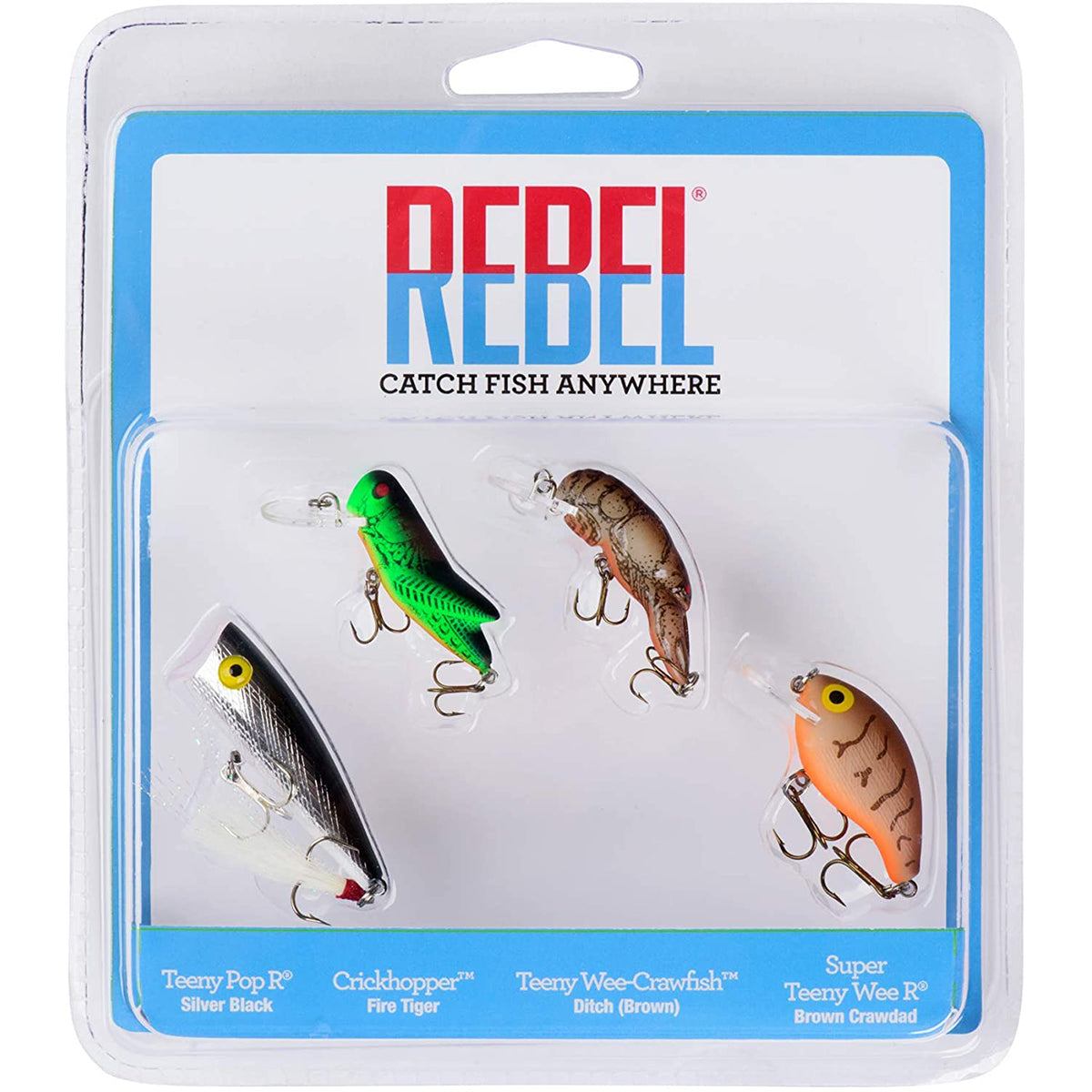 Rebel Classic Critters Fishing Lures Rebel