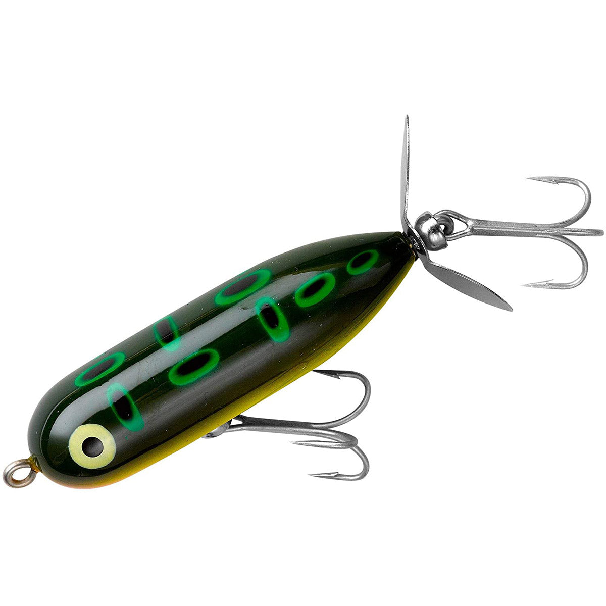 Heddon Tiny Crazy Crawler Fishing Lures (Red Shore Minnow, 1 3/4