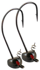 YUM Baits 3/8 oz Green Pumpkin Head Fishing Jigs - Forza Sports