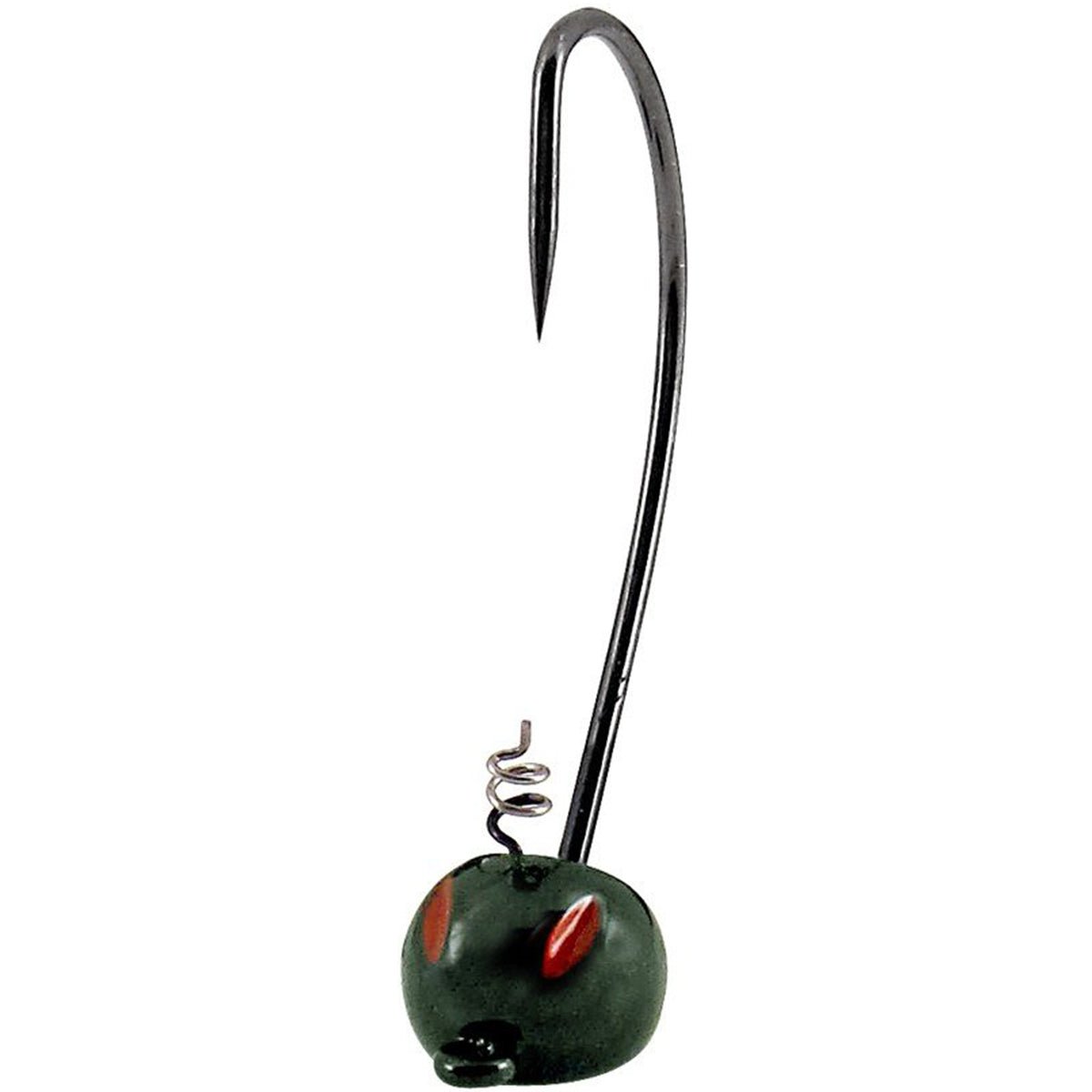 YUM Baits 1/4 oz Black Pumpkin Head Fishing Jigs - Forza Sports