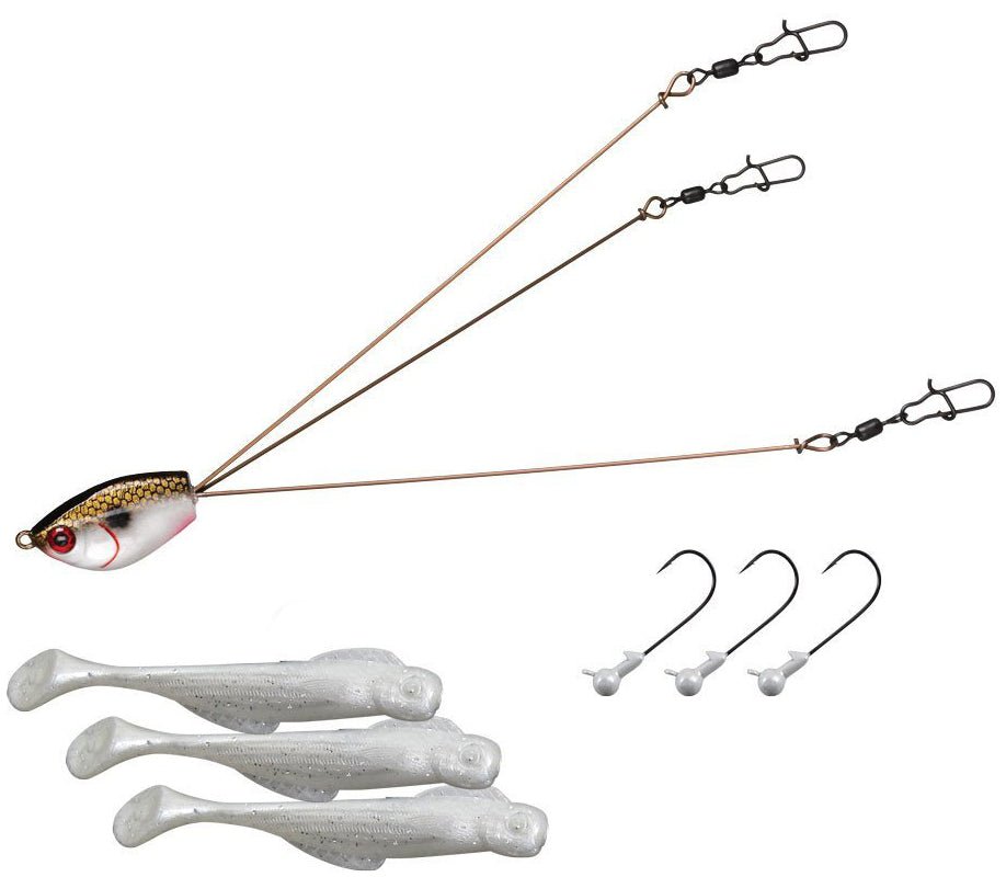 YUM Baits Yumbrella 3 - Wire Fishing Lure Kit - Forza Sports
