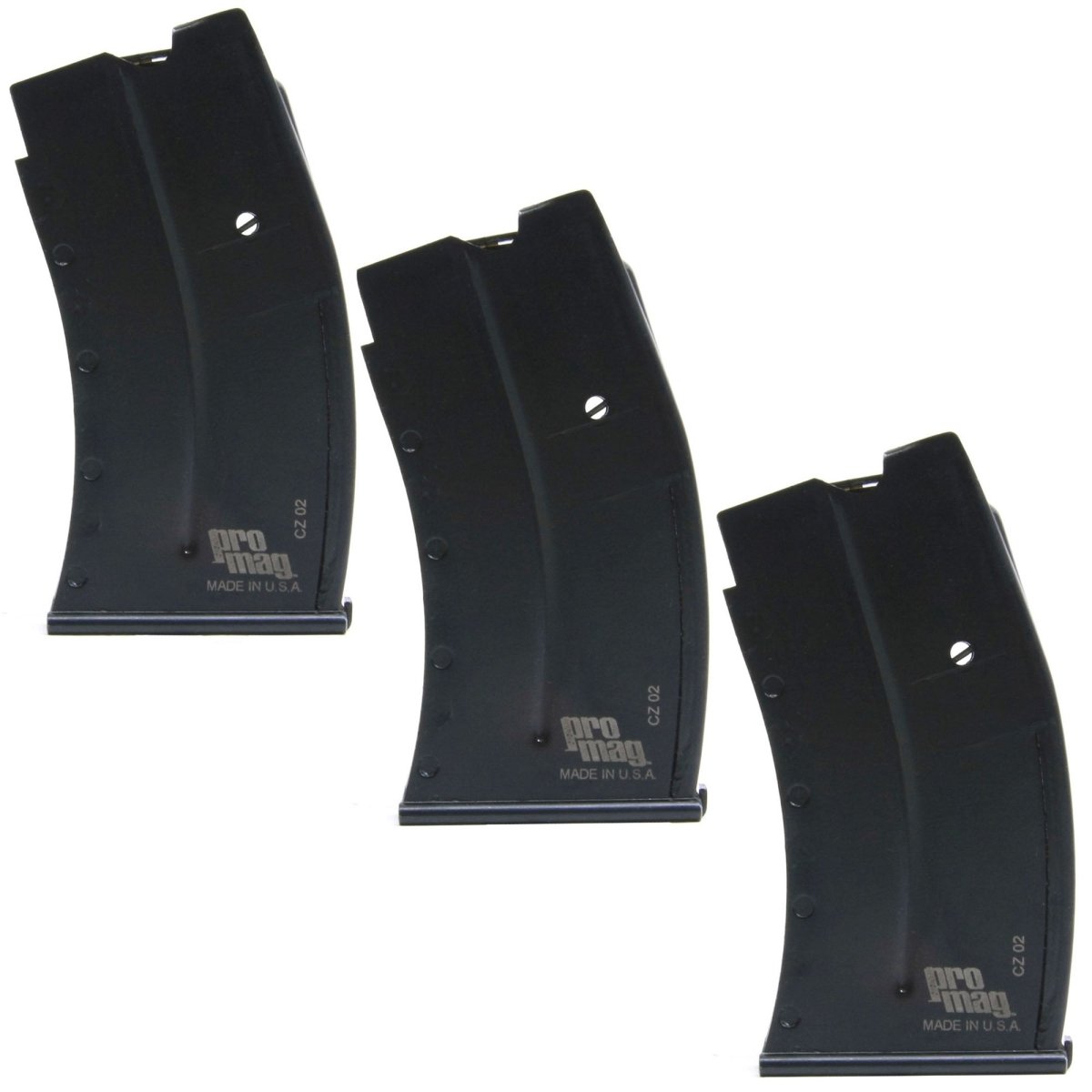 ProMag (3 pack) CZ 452 .17 HMR, 10 - Round Magazine, CZ 02, Blue Steel - Forza Sports