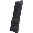 ProMag 10 - Round Magazine for GLOCK Model 43 G43 9mm, GLK 13, Black Polymer - Forza Sports