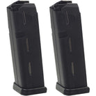 ProMag (2 Pack) 10-Round Magazine for GLOCK Model 17, 19, & 26 9mm, GLK 14, Black Polymer - Forza Sports