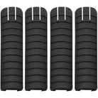 ProMag 1913 Picatinny Rail 11 Rib Cover Panel 4 - Pack, Black Polymer - Forza Sports