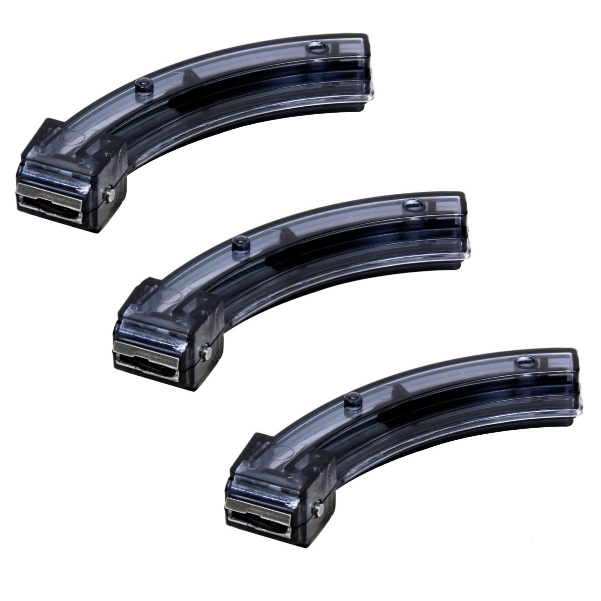 ProMag (3 Pack) Ruger 10/22 Charger .22 LR, 10 - Round Magazine, RUG 15, Smoke Polymer - Forza Sports